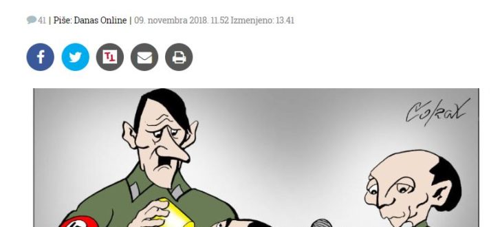 Postoje li granice slobode govora? Slučaj Koraksovih karikatura u Danasu